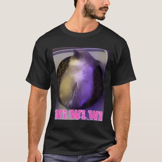 T-shirt Mème de chat Wiwiwi (Devant)