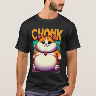 T-shirt Mème de chats gras drôles, Chonk Cat Cadeau pour a