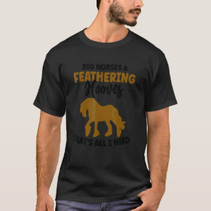 T-shirt Mème de cheval de trait pour un cavalier de Clydes