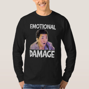 T-shirt Mème de dommages émotionnels mème mignon mignon ci