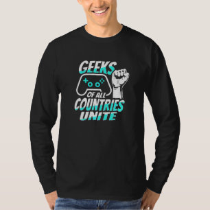 T-shirt Mème De Geek De Jeu Vidéo Drôle Pour Un Joueur Vid