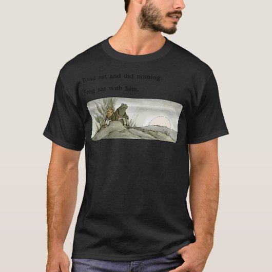 T-shirt Mème de grenouille et de crapaud (Devant)
