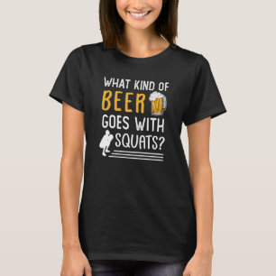 T-shirt Mème De Gymnase Pour Les Squats De Bières Joke 2