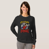 T-shirt Mème de jeu Slipper dommages émotionnels (Devant entier)