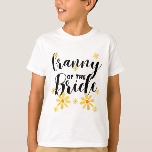 T-shirt Mémé de l'équipe de la famille de la mariée Shower
