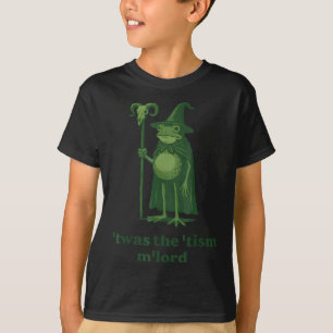 T-shirt Mème de magicien C'était Le Tisme Seigneur Grenoui