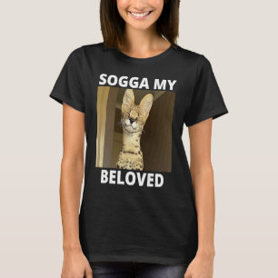 T-shirt Mème de mon serval de chat bien-aimé Sogga