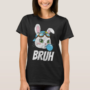 T-shirt Mème de Pâques drôle de lapin oeufs garçons en bas