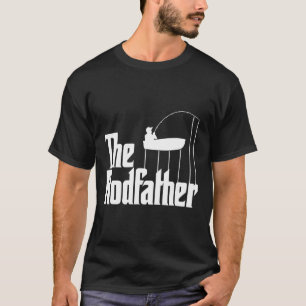T-shirt Mème de pêche drôle de la canne à pêche Rodfather
