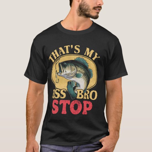 T-shirt Mème de pêche vintage drôle (Devant)
