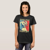 T-shirt Mème De Poulet Devine Ce Beurre De Poulet (Devant entier)