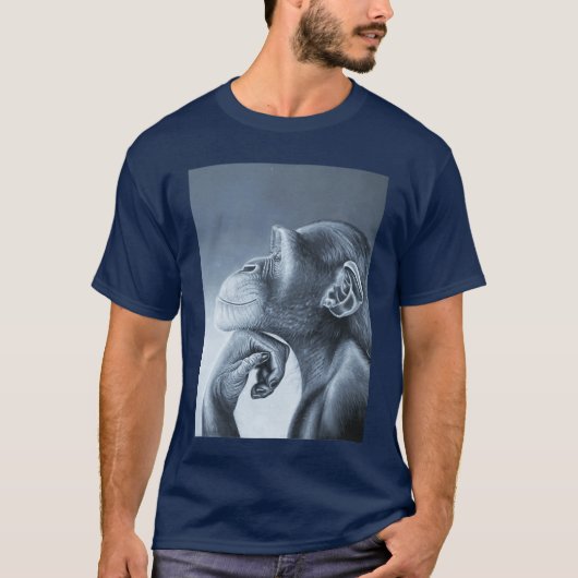 T-shirt Mème de singe lion drôle ragebait Mème Brainrot ge (Devant)