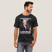 T-shirt Mème d'histoire de George Washington (Devant entier)