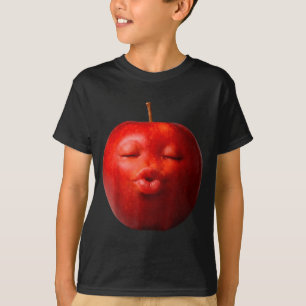 T-shirt Mème d'IA fruits mangeant des fruits drôle cerveau