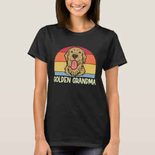T-shirt Mémé dorée Chien Retriever doré Mémé pour W