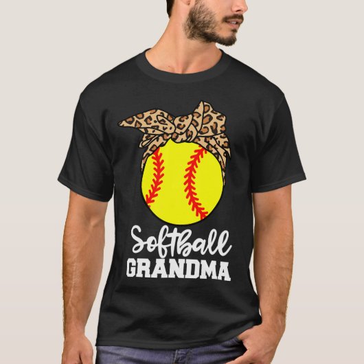 T-shirt Mémé douce drôle léopard grand-mère (Devant)