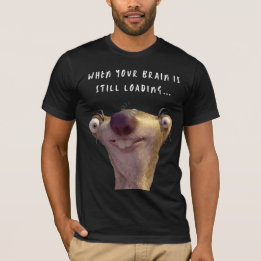 T-shirt Mème drôle de chargement de cerveau – Art humorist