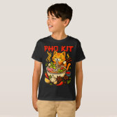 T-shirt Mème drôle de chat de Pho Kit Mariners (Devant entier)