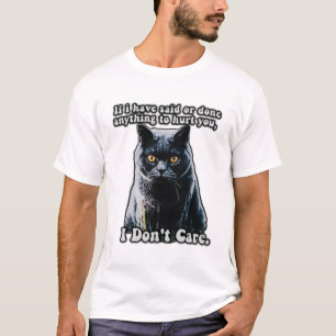 T-shirt Mème drôle de chat mignon pour les amoureux des ch