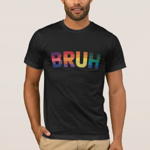 T-shirt Mème drôle de salutation de frère Bruh gay Fierté