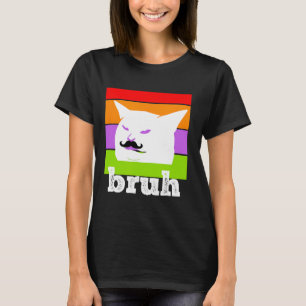 T-shirt Mème Drôle Dit Bruh Avec Cat-cinco De Mayo-mexi