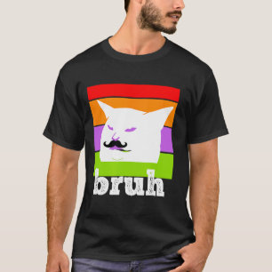 T-shirt Mème Drôle Dit Bruh Avec Cat-cinco De Mayo-mexi