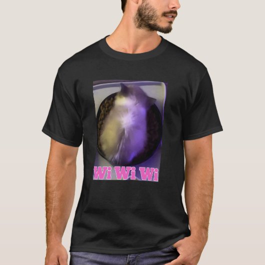 T-shirt mème du chat wiwiwi (Devant)