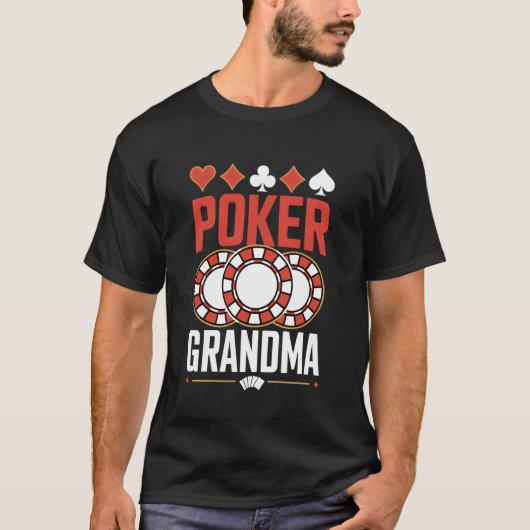 T-shirt Mémé du Poker (Devant)