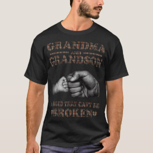 T-shirt Mémé et petit-fils : un lien qui ne peut être bris