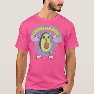 T-shirt Mème Ewoukadou Avocado Vegan saine manger Vegan