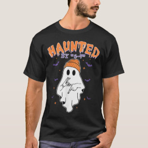 T-shirt Mème Halloween Hanté