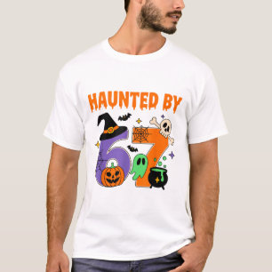 T-shirt Mème hanté 67 Six Sept 6-7 Blague drôle d'Internet