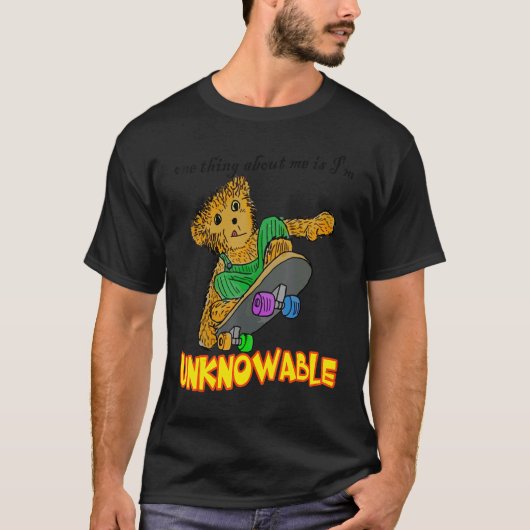 T-shirt Mème inconnaissable Unisex (Devant)