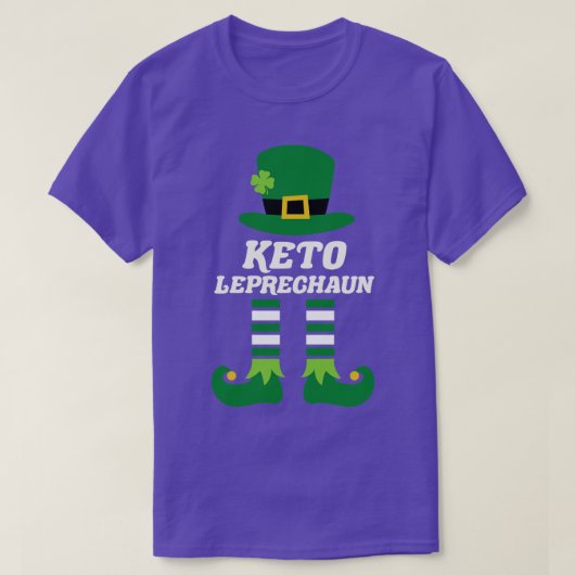 T-shirt Mème Keto Jour de la Saint Patrick Faible b (Design devant)