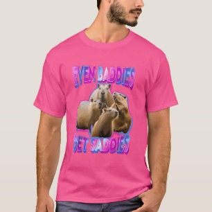 T-shirt Même les méchants reçoivent des méchants amusants