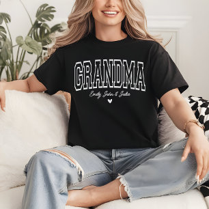 T-shirt Mémé Mère-grand personnalisée Révélation de bé