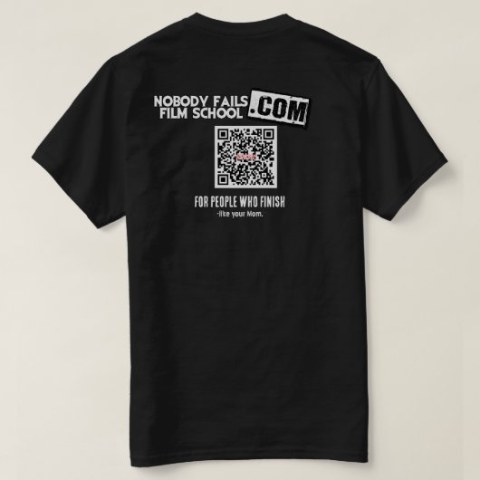 T-shirt "Même pas ta mère" | NFFS (Design dos)