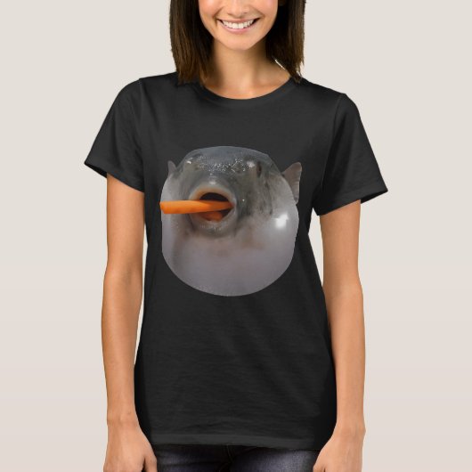 T-shirt Mème poisson-globe (Devant)