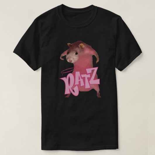 T-shirt Mème rose Ratz (Design devant)