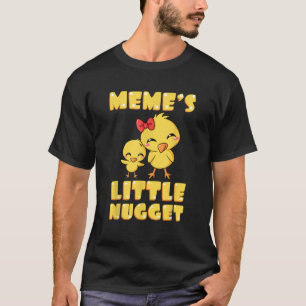 T-shirt Mème s Little Nugget Chicken Lover Grand-mère