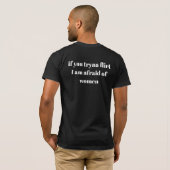T-shirt Mème sarcastique (Dos entier)