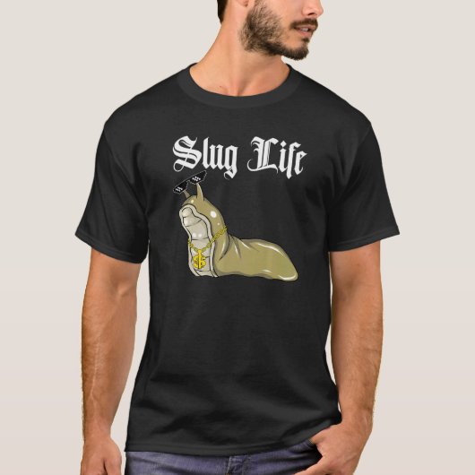 T-shirt Mème Slug Life (Devant)