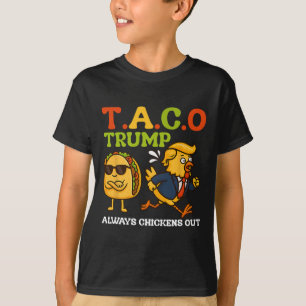 T-shirt Mème Taco Drôle Trump Toujours Fait Dans Le Pantal