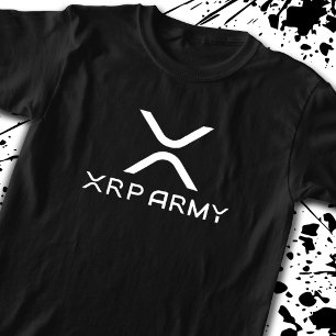 T-shirt Mème XRP Army Citation Hodl Crypto CryptoCurrency