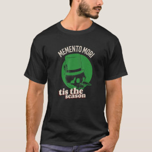 T-shirt Memento Mori Tis Saison Squelette Frosty