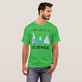 T-shirt Mèmes amis optimistes de la science (Devant entier)