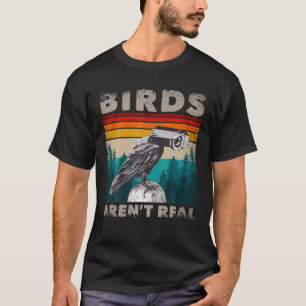 T-shirt Mèmes amusants Surveillance des oiseaux Truthers C