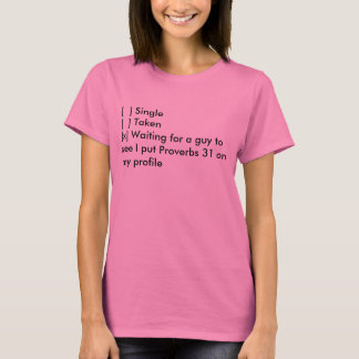 T-shirt Memes baptiste : Simple, pris, proverbes 31
