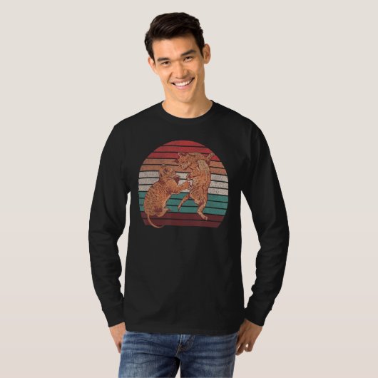 T-shirt Mèmes Chat Chonk Évolutions Chat Animal (Devant entier)