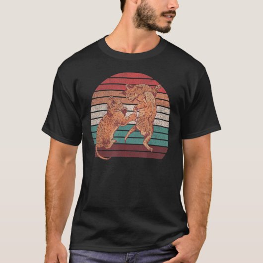 T-shirt Mèmes Chat Chonk Évolutions Chat Animal (Devant)